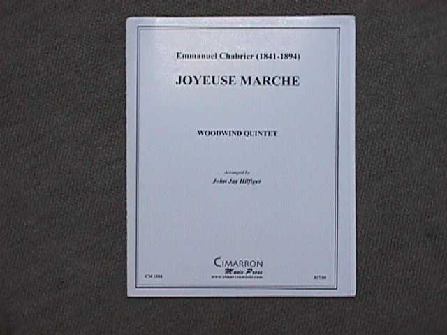 JOYEUSE MARCH