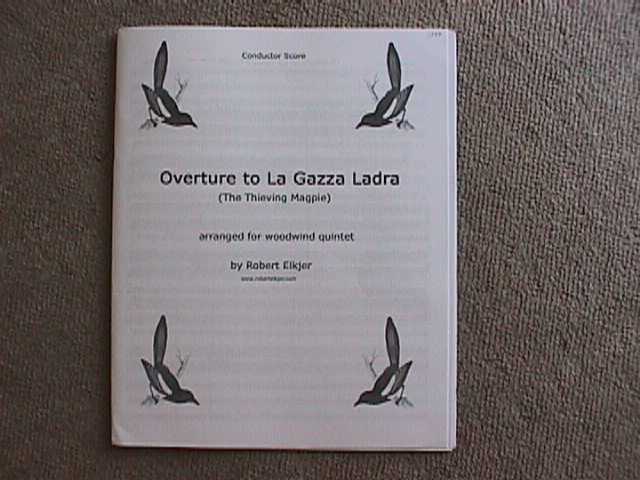 Overture to La Gazza Ladra