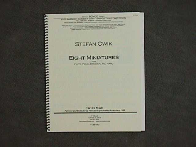 8 Miniatures For chamber Ensemble